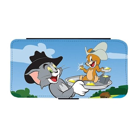 Tom and Jerry iPhone 15 Flip Mobilfodral