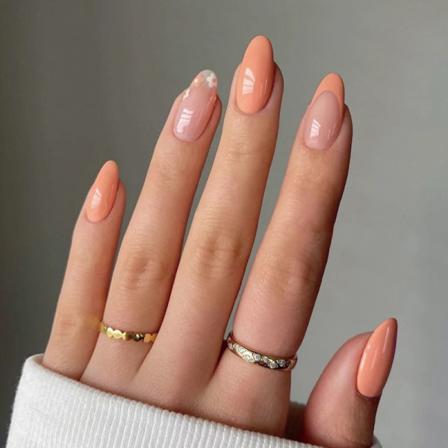 Manikyr Rosa Blomma Nagellapp 24st