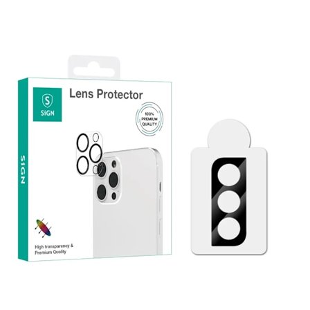 SiGN Galaxy S22/S22 Plus Kameralinsskydd i Härdat Glas - Transparent