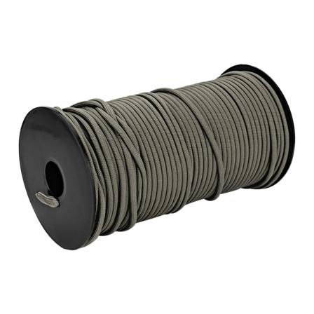 100m 9 tråder 4mm Heavy Duty fallskjermsnor Snorrebånd stofflinje leirtau (khaki)