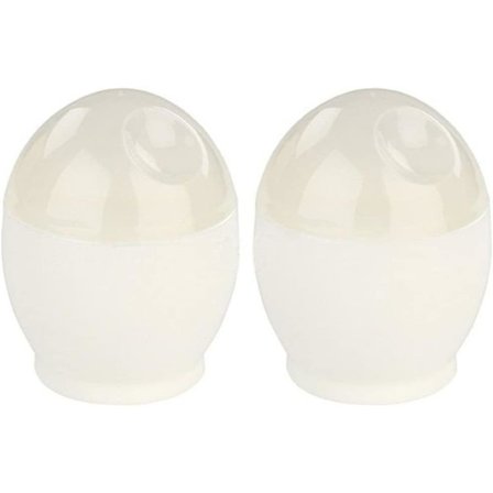 2 kpl Kannettava Mikroaaltouuni Munankeitin Keitin Mini Nopea Muna