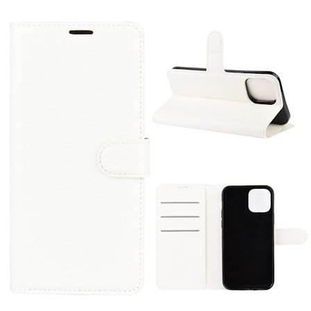 Classic iPhone 12 / 12 Pro etui - Valkoinen