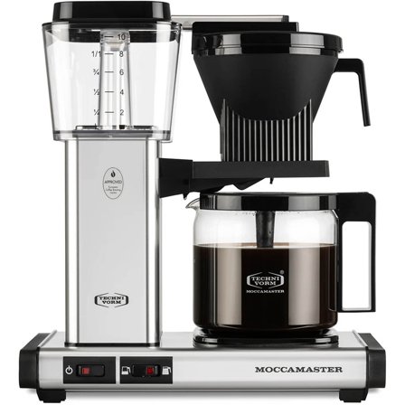 Moccamaster - Kaffetrakter Moccamaster Optio Polished Silver Sølv