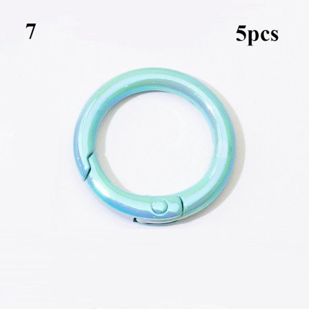 5 st fjäder O-ringsspännen Karbinhake 7 7