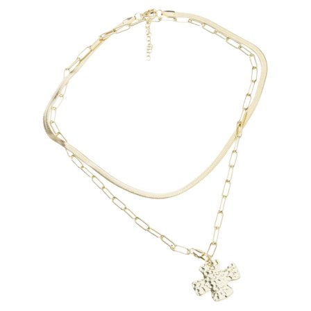 Retro Tjockt Krucifix Hängsmycke Halsband För Kvinnor Lager På Lager Gem Kedja Gåva