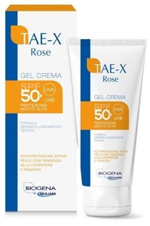Tae-X-Rose Gel Crema SPF 50+ 60ml - Protezione Solare Viso