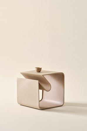 Jotex - Sidebord 40x40 Cm Beige - KUROW - Kjøp Sidebord & småbord hos Jotex