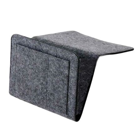 Bedside Felt Storage Bag With Pockets Bed Sofa Desk Hanging Organizer For Phone Magazines