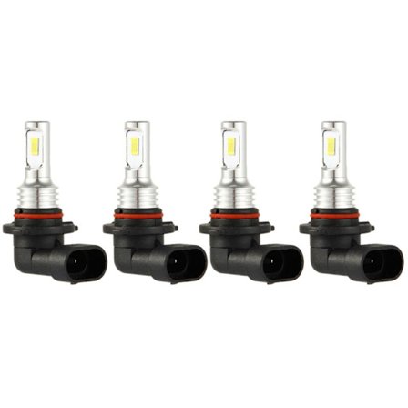 4X 9005 HB3 LED-ajovalopolttimosarja, 35 W, 4000 lm, 6000 K, valkoinen, suuri teho