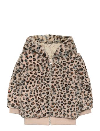 Nmfmaddie Faux Fur Jacket Brown Name It