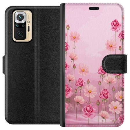 Kompatibel Tegnebogsetui til Xiaomi Redmi Note 10 Pro Petal Reverie Soft Blush