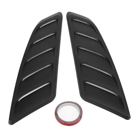 2 st bilar Auto Modifiering Huv Bonnette Vent Cover Passar för Ford Mustang 2015-2017