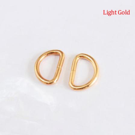 50 St Högkvalitativ Metall D-spänne Handväska Krage Bälte Connecto