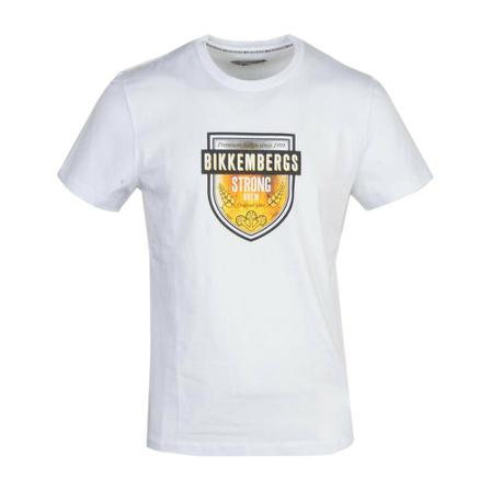 Bikkembergs, T-Shirt Wit, Heren, Maat:M