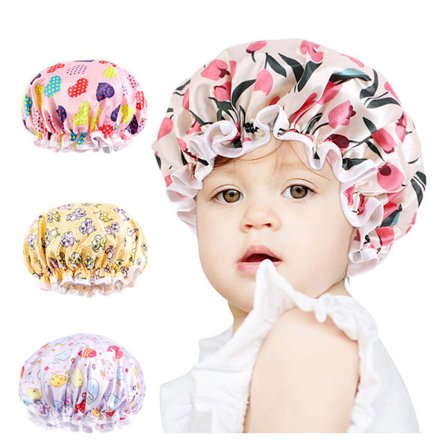 4 stk. Badehætter til Børn, Vandtætte Badehætter til Genbrug