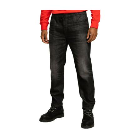 Armani Exchange, Straight Jeans Zwart, Heren, Maat:W36
