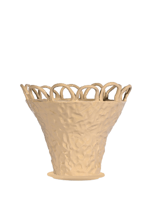 Byon Kruka Patty S Blomkrukor Unisex Beige ø25x21cm