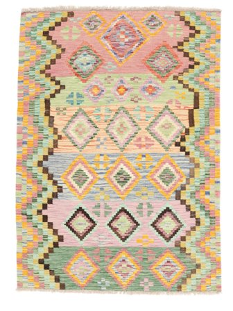 Tribal Lille Kelim Berber Style Tæppe 127X176