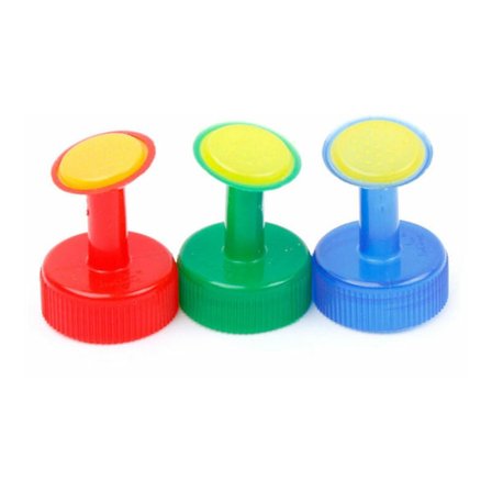 6 stycken bevattningsmunstycke för flaska flaska toppbevattning plastbevattningsanordning för 28 mm flaskor toppbevattning fröplanta 