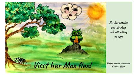 Visst har Max Flax? - Bok av Kristina Uggla - Spiralbunden