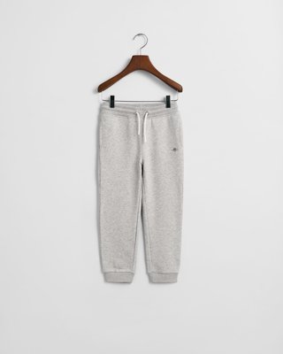 GANT - Shield joggebukse til barn light grey melange