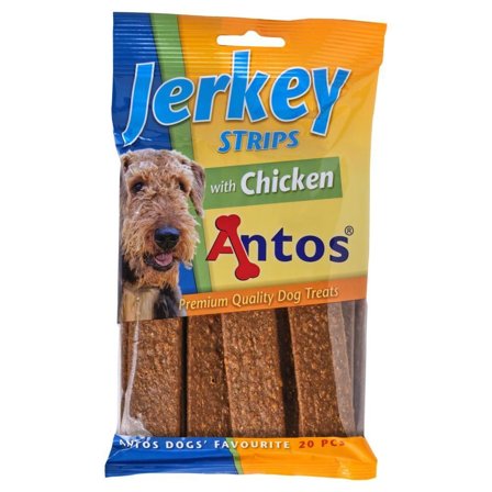 Antos Jerkey Strips Kylling - 20stk