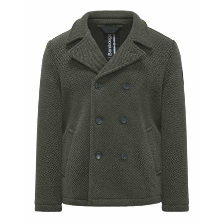 BomBoogie, Double-Breasted Coats Grijs, Heren, Maat:M