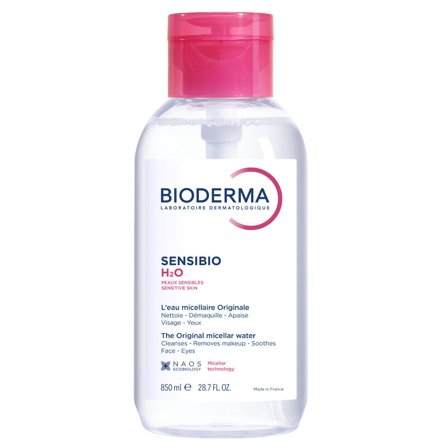 BIODERMA Sensibio H2O Soluzione micellare struccante 850ml - Acqua detergente viso
