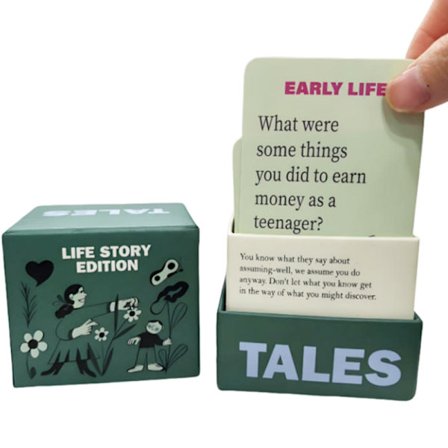 Livshistorie Interview Kit Kort 150 Kort Kuraterede Spørgsmål Skaber