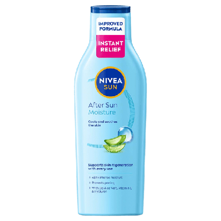 NIVEA After Sun Moisture Lotion 200 ml Solskydd & solvård Dam