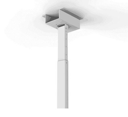 Hi-ND Ceiling Mount and Telescope Pipe - monteringssett - hvit