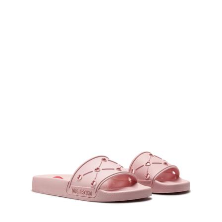 Love Moschino, Shoes Slippers Ja 28082 Roze, Dames, Maat:36 EU