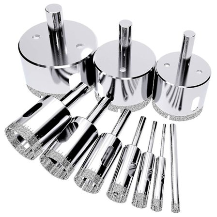 Diamantborrkronor - Glas- och kakelborrar Hålsågar