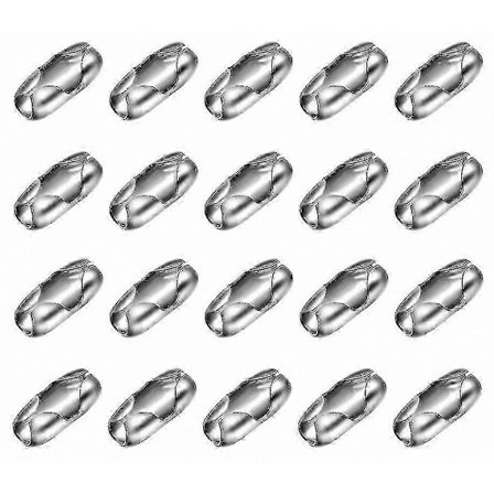 20-pack vertikala persiennkulkedjekontaktklämmor för romerska rullgardiner