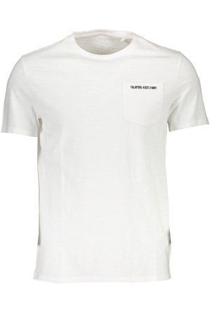Guess Jeans T-shirt Maniche Corte Uomo Bianco
