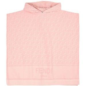Kids - Fendi Pink All Over Print Bathrobe 6-8 Years - Textile - 6-8 years - Pink