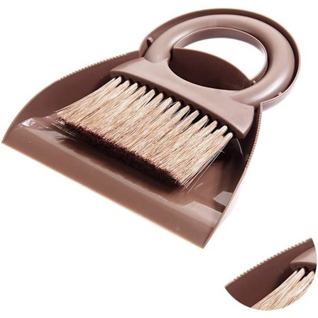 Dammsugarset och borste, multifunktionellt rengöringsverktyg Mini sopmaskin med runt handtag