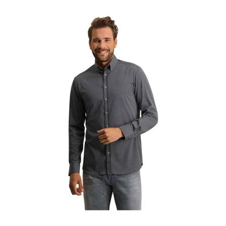 State of Art Casual Shirts , Grijs , Heren , Maat: S