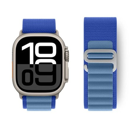 Alpine Loop-rem for Apple Watch Ultra 2, kompatibel med Series 10/9/8/7/6/5/SE, 49-40mm, Blå[JSR]