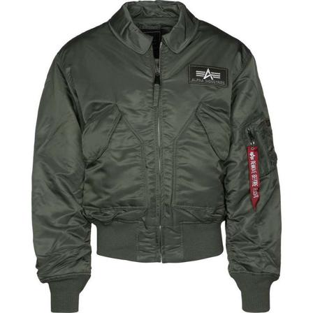 Alpha Industries Bomber Jas , Groen , Heren , Maat: M