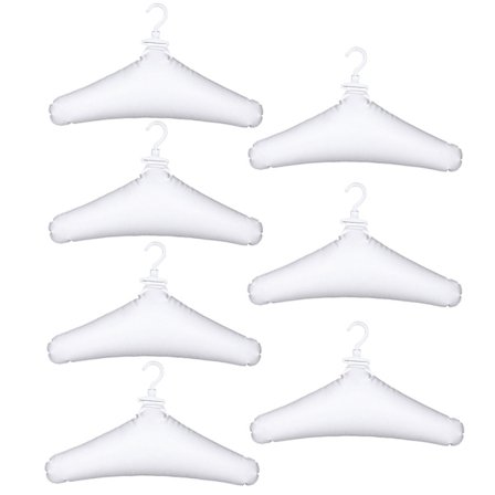 Uppblåsbar Klädhängare - Klädhängare - Anti-halk - 7 st - Byxhängare - Platsbesparande - Klädhängaren för på