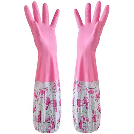 Lange gummihandsker til dam og afløb - husholdnings- og havearbejde,