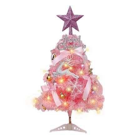 Juletre Juletresett Lite juletre Skrivebordsdekorasjon Mini Kant Juledekorasjon B