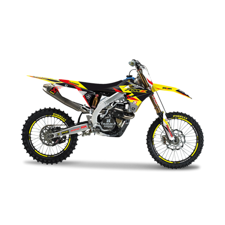 Blackbird Dream 3 Decal Kit - Suzuki RM-Z 250 2019-2019