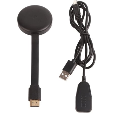 2025 Senaste Modell 1080P Trådlös Skärmadapter, Trådlös HDMI-dongeladapter HD Skärmspegling för Telefon Surfplatta TV, USB-anslutning