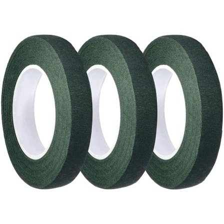 3-pack grönt band florist 1/2 tum per 30m (mörkgrön)