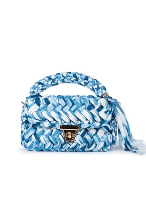Anna Multi Bag Blue/Silver