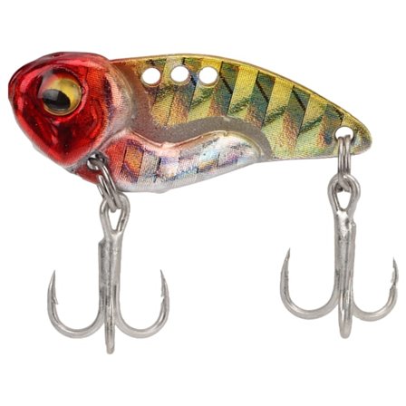 5g VIB Fiskeblink Artificiel 3D-øjne Agns Fisketilbehør til Bas Ferskvand Rød Hoved Guldkrop