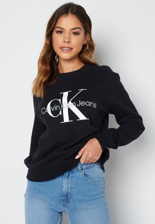 Calvin Klein Jeans Core Monogram Sweatshirt BEH Ck Black Klær