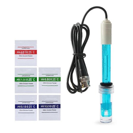 PH-vaihtoehtoehtoinen anturi BNC-liitännällä 300cm kaapeli 0-14 PH Q9 anturiohjain hapetus-pelkistys